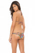 Luli Fama Tornasol Criss-cross Ruched Back Brazilian